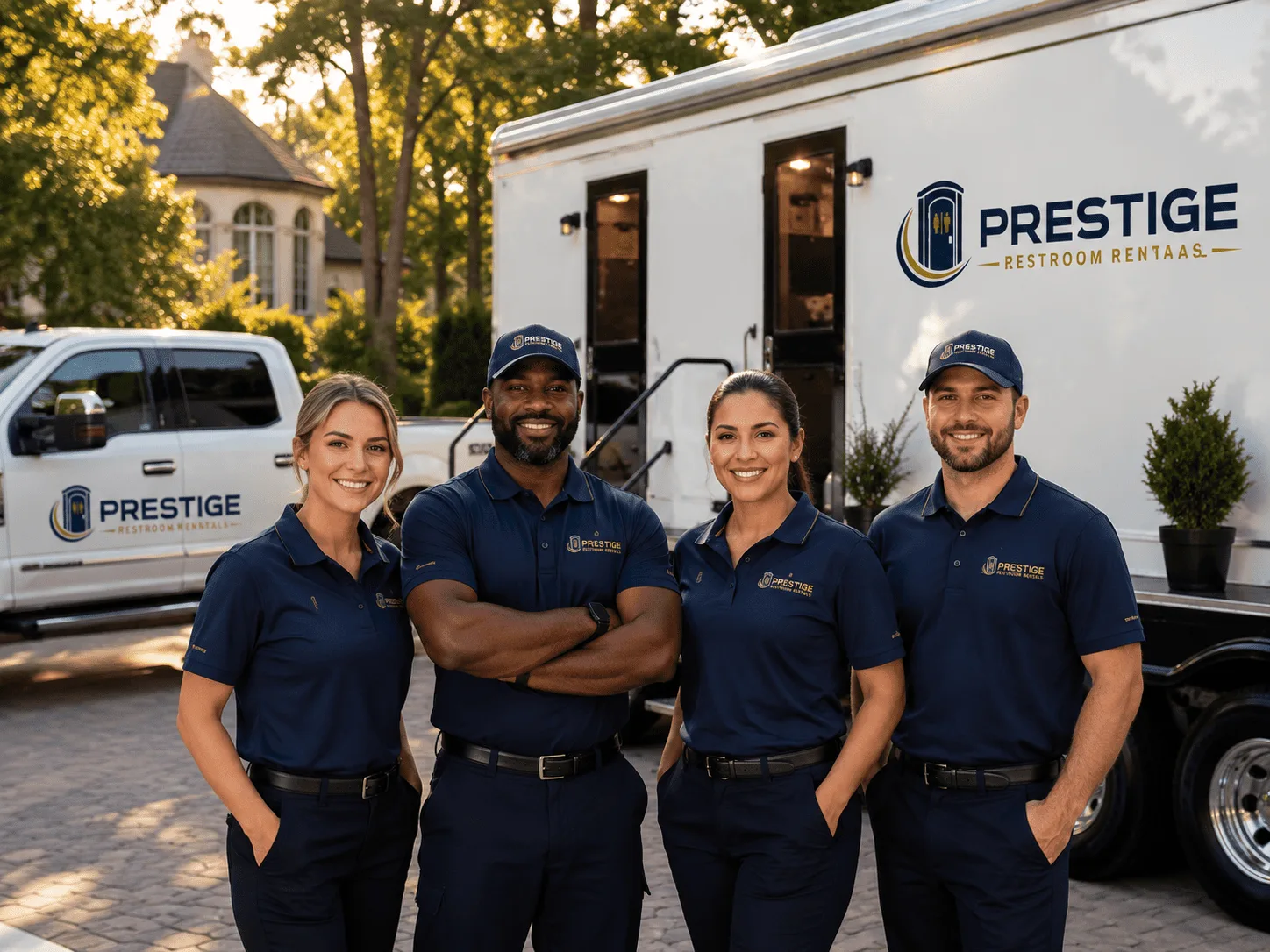 Trusted Luxury Portable Restrooms company in Struthers, OH